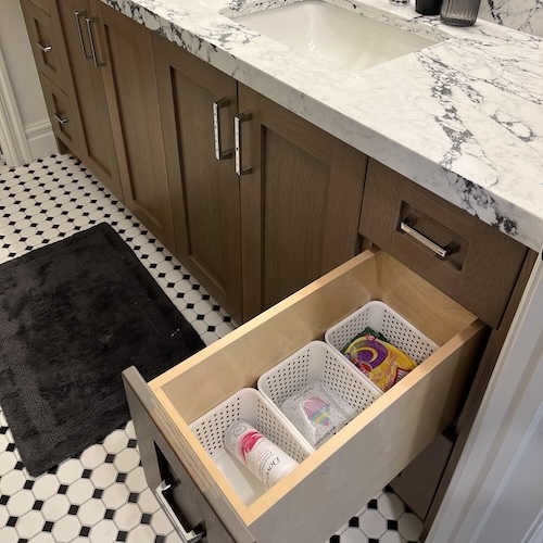 Bathroom Organization